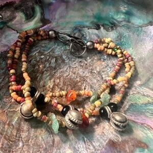 Vintage Gem Stone Bracelet